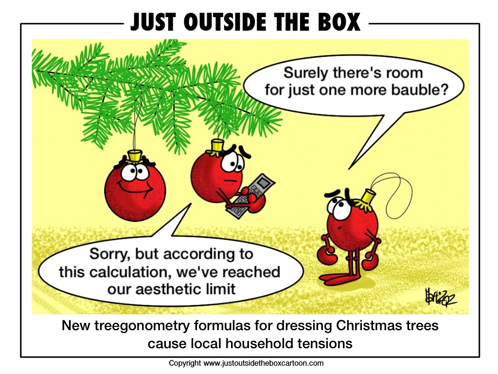 Baubles miss out on Christmas tree dressing