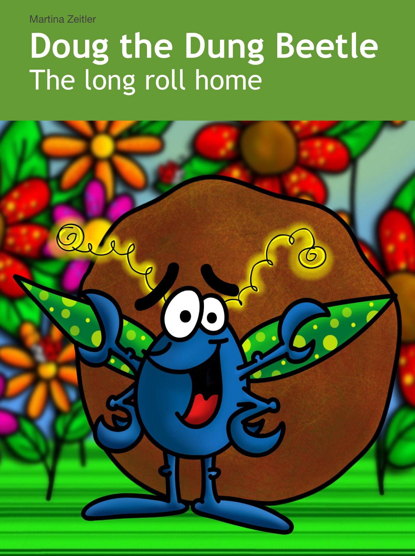 Doug the dung beetle's first book