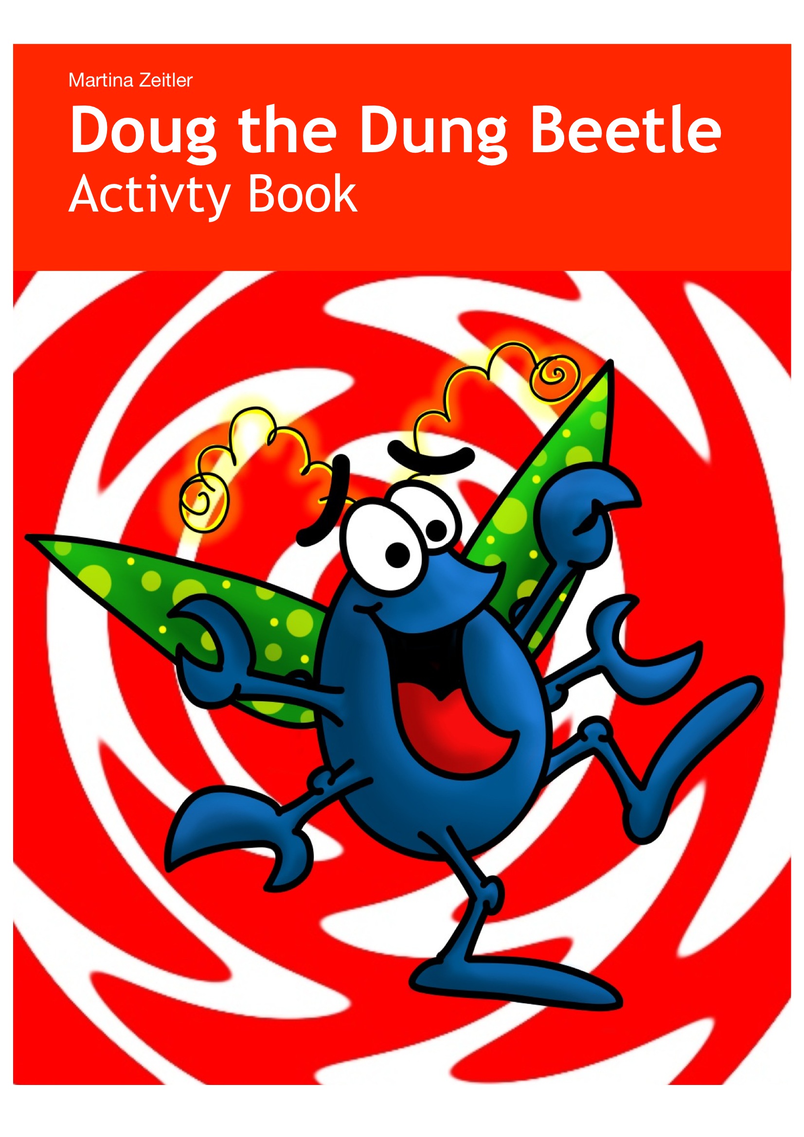 iBookstore front cover for Doug activity book