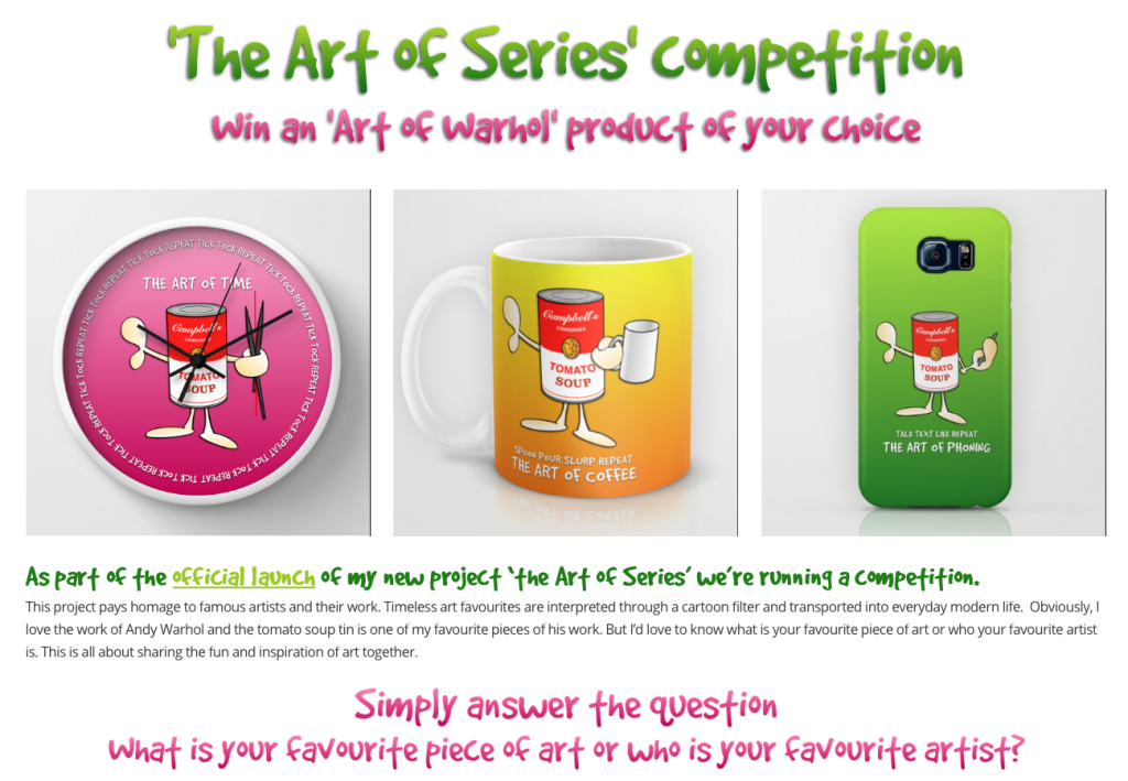Promote art of series competition