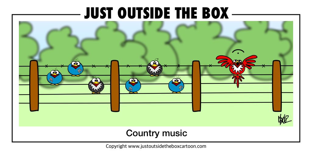 Birds singing country music