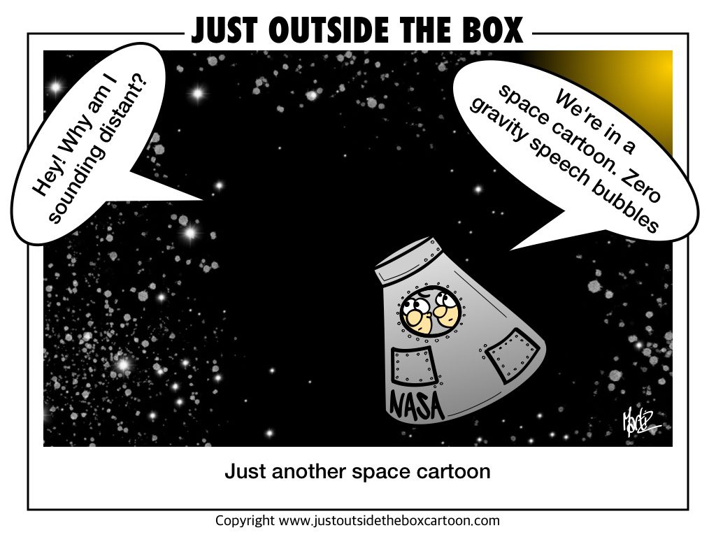 Space cartoon