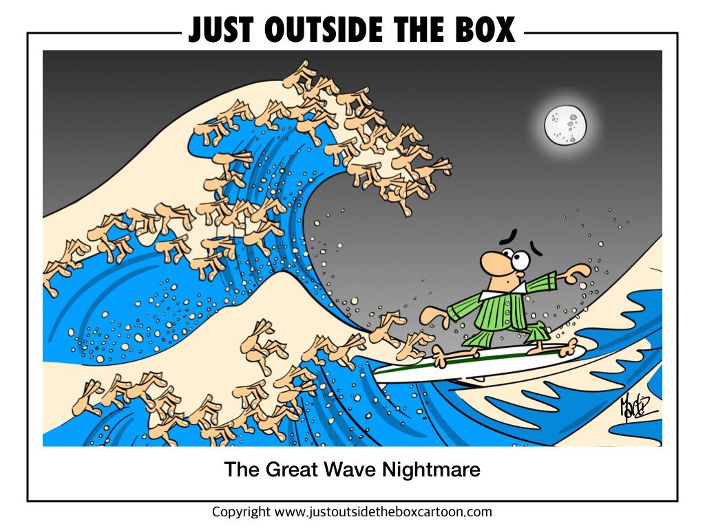 The great wave of Kanagawa