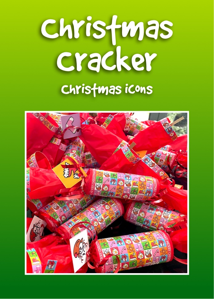 Free christmas cracker template