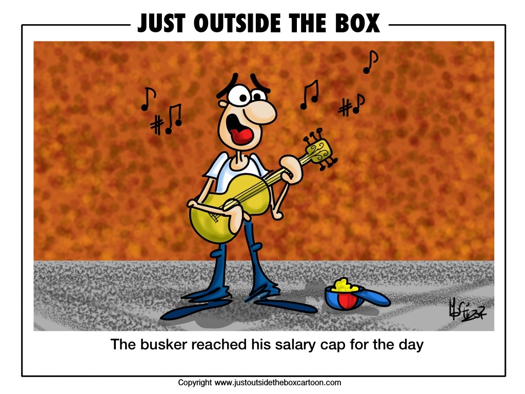 salary-cap-hits-the-most-needy-just-outside-the-box-cartoon