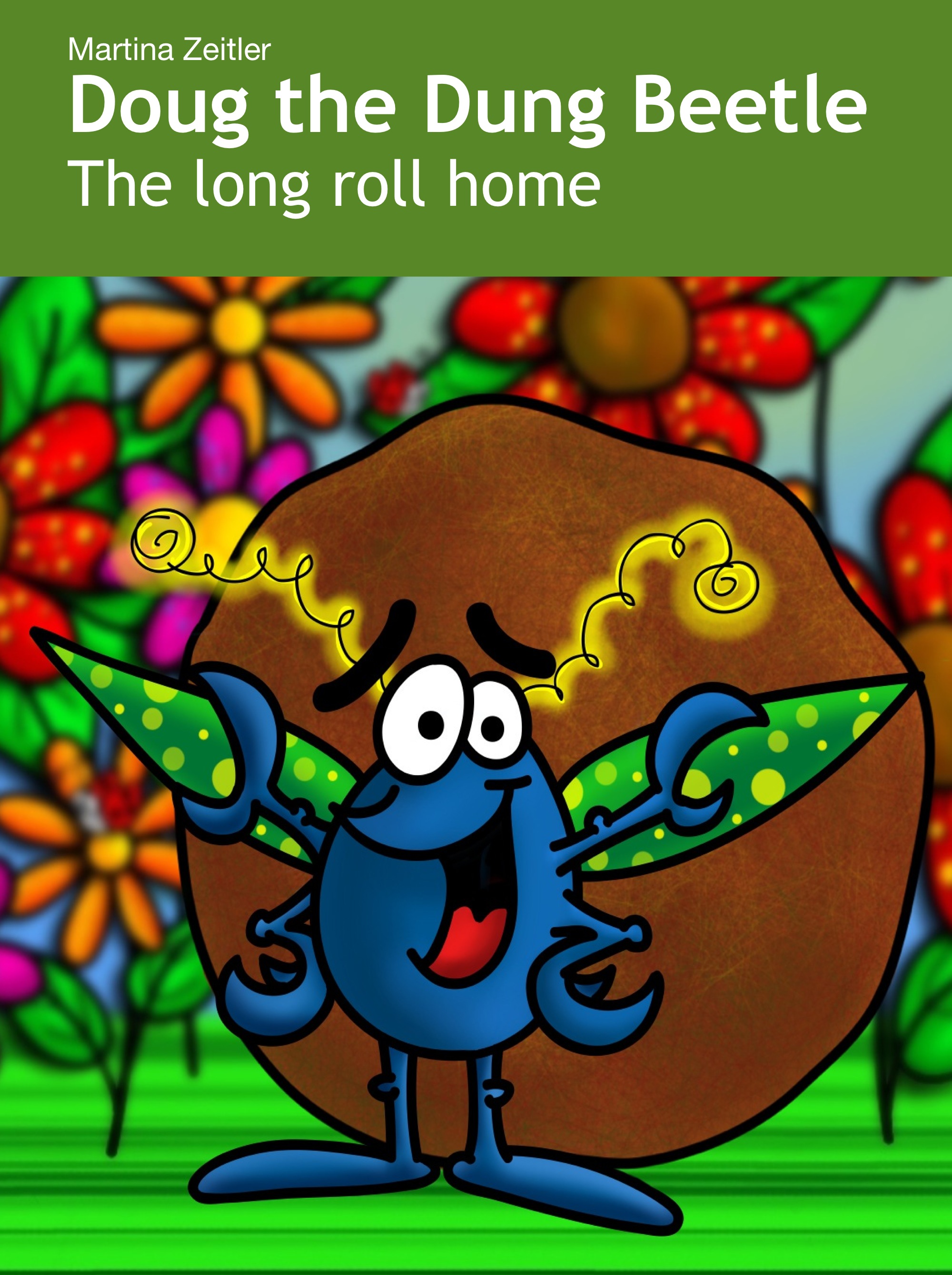 Kids book starring a dung beetle