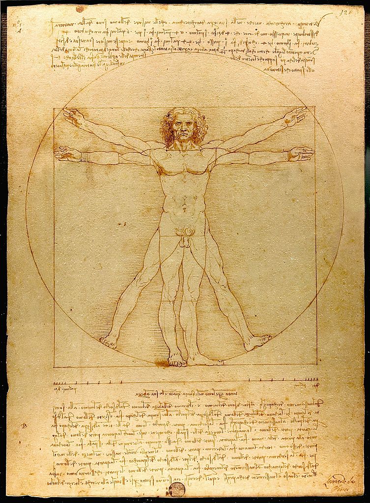 Leonardos vitruvian man